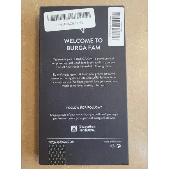 Burga iP 15 Pro Max Phone Case Imperial Design Magsafe NEW - Picture 6 of 6